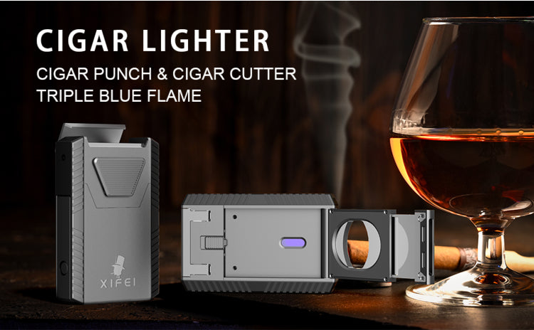 5-in-1 Lighter — Triple Flame