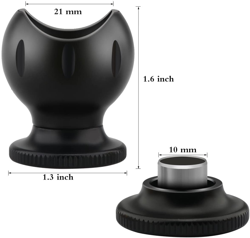 Cigar Stand + Punch — Matte Black