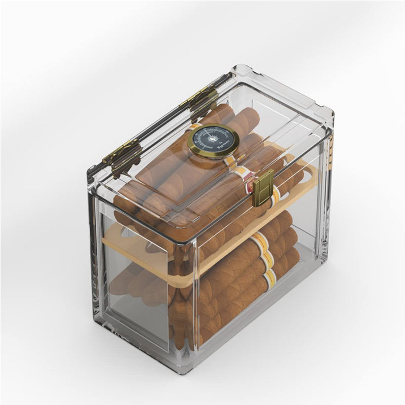 Acrylic Humidor — 50 Count