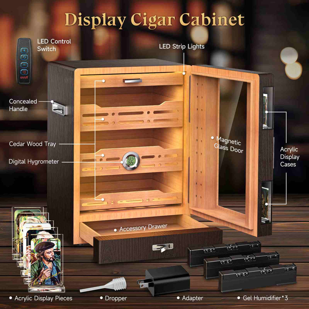 Desktop Cabinet Humidor — 150 Count