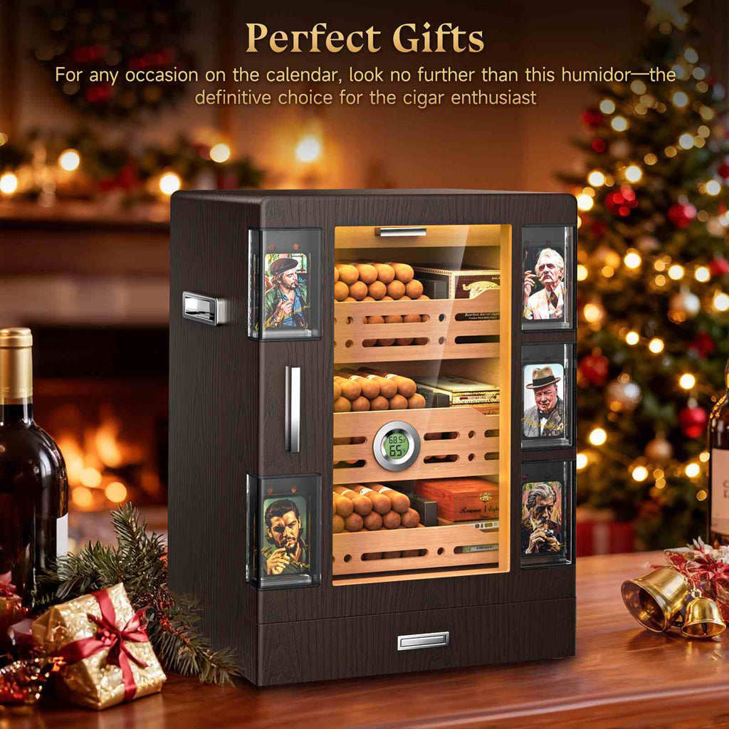 Desktop Cabinet Humidor — 150 Count