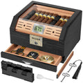 Acrylic-Top Desktop Humidor — 60 Count