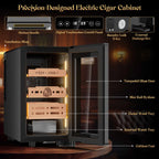 Electric Humidor Cabinet — 150 Count (B)