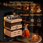 Electric Humidor Cabinet — 150 Count (B)