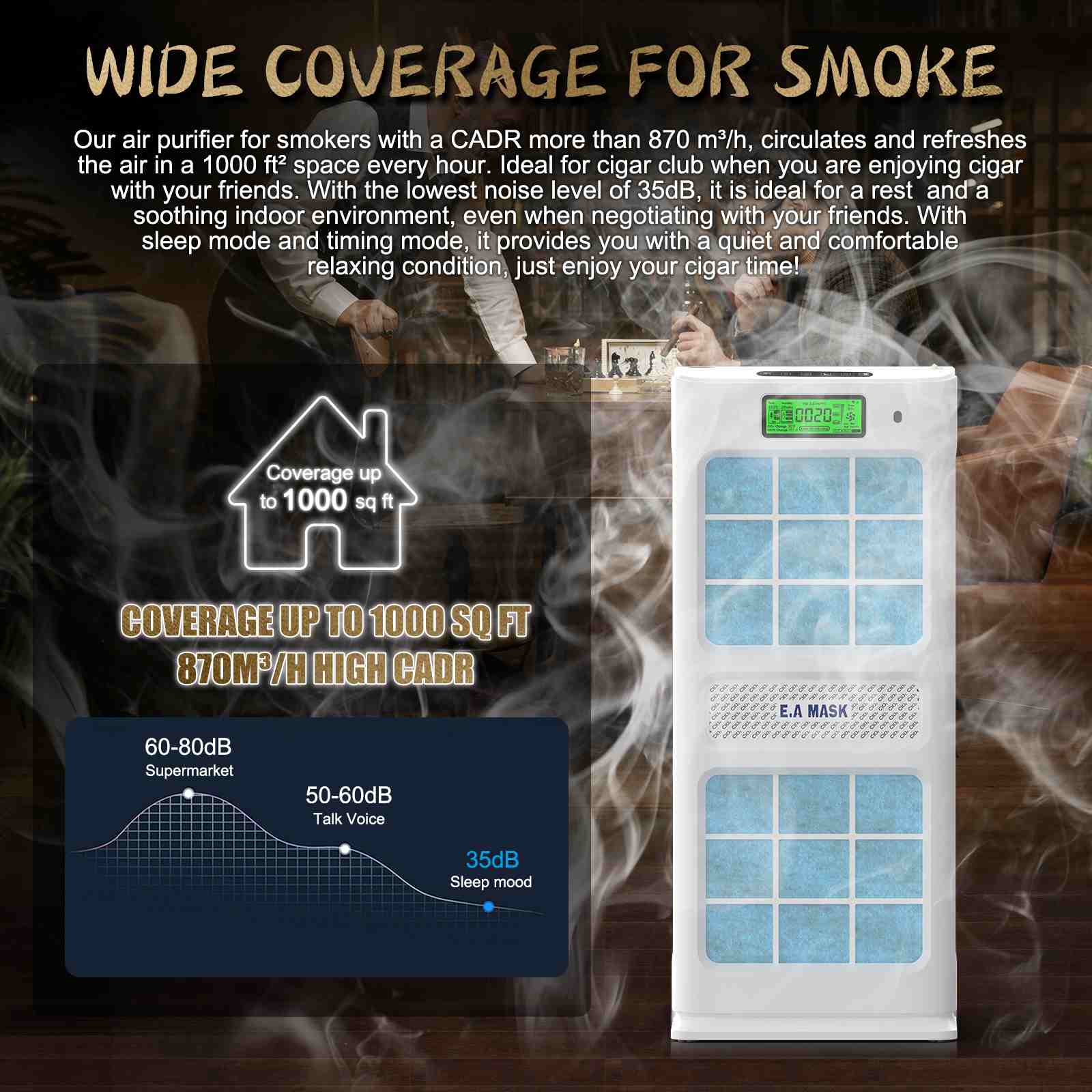 Air Purifier + Humidifier — 2-in-1
