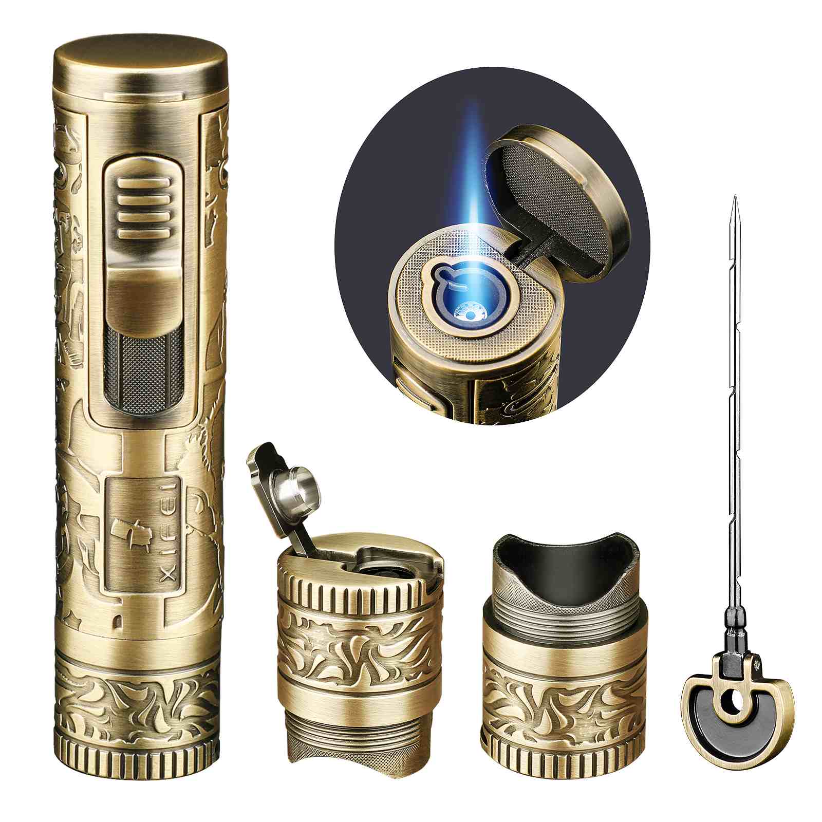 4-in-1 Lighter — Jet Flame