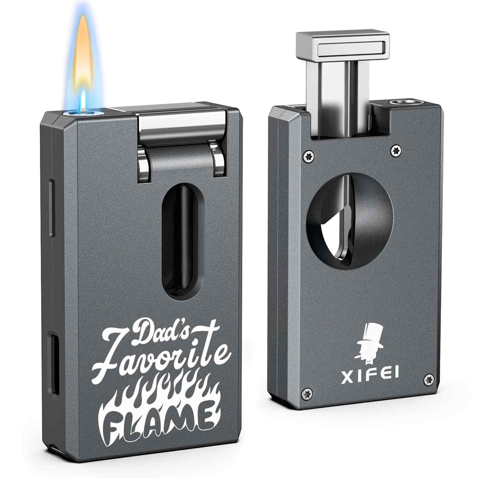 5-in-1 Pipe Lighter — Dual Flame