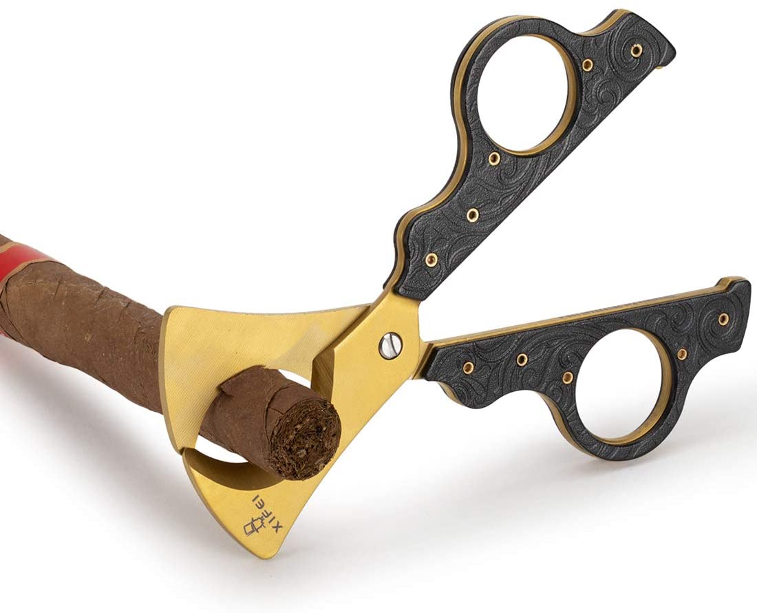 Guillotine Cutter — Bronze Engraved