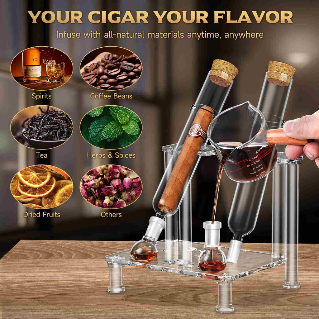 Cigar Flavoring Tube Set — 3 Cigars