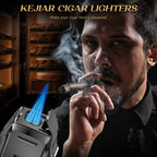 4-in-1 Lighter — Dual Flame