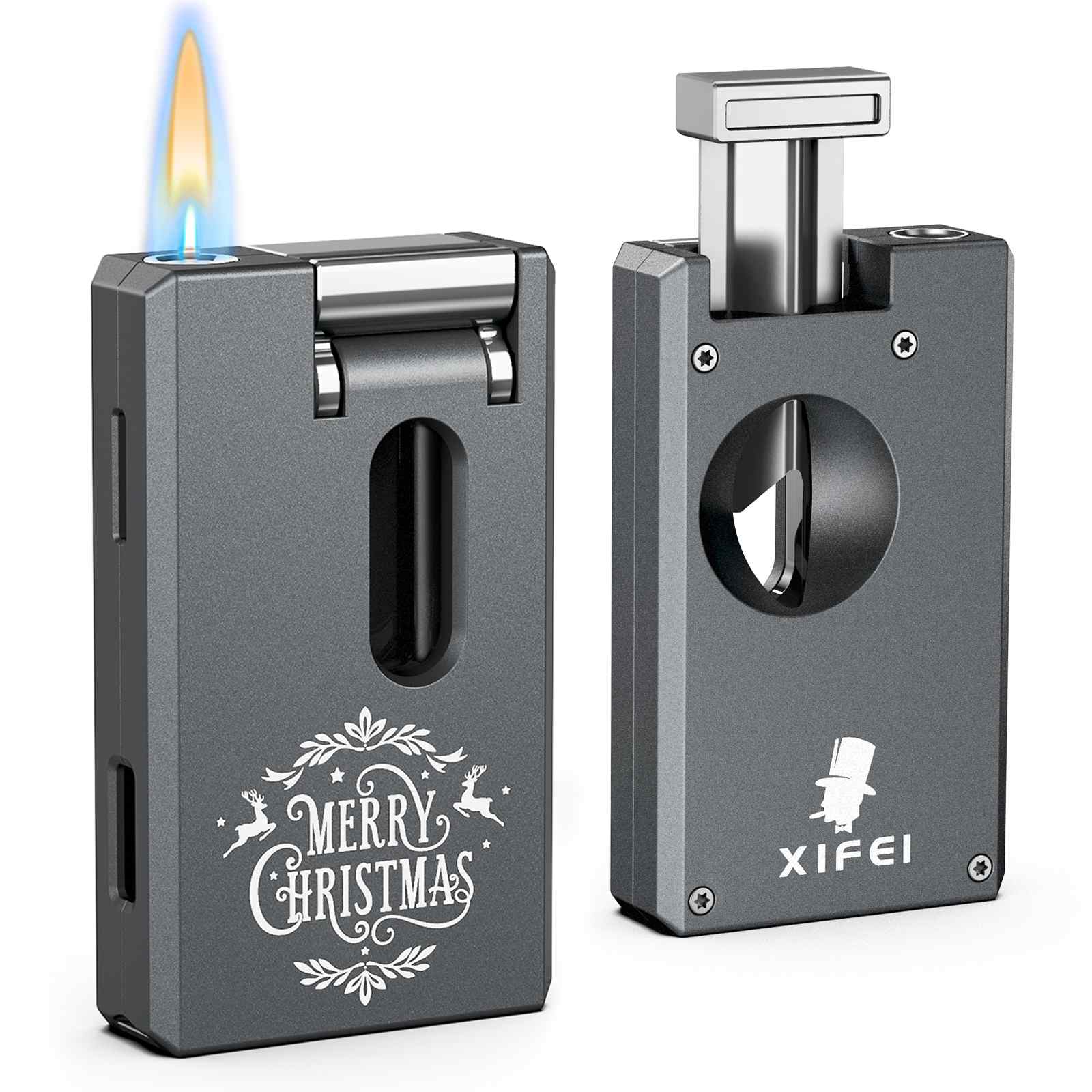 5-in-1 Pipe Lighter — Dual Flame