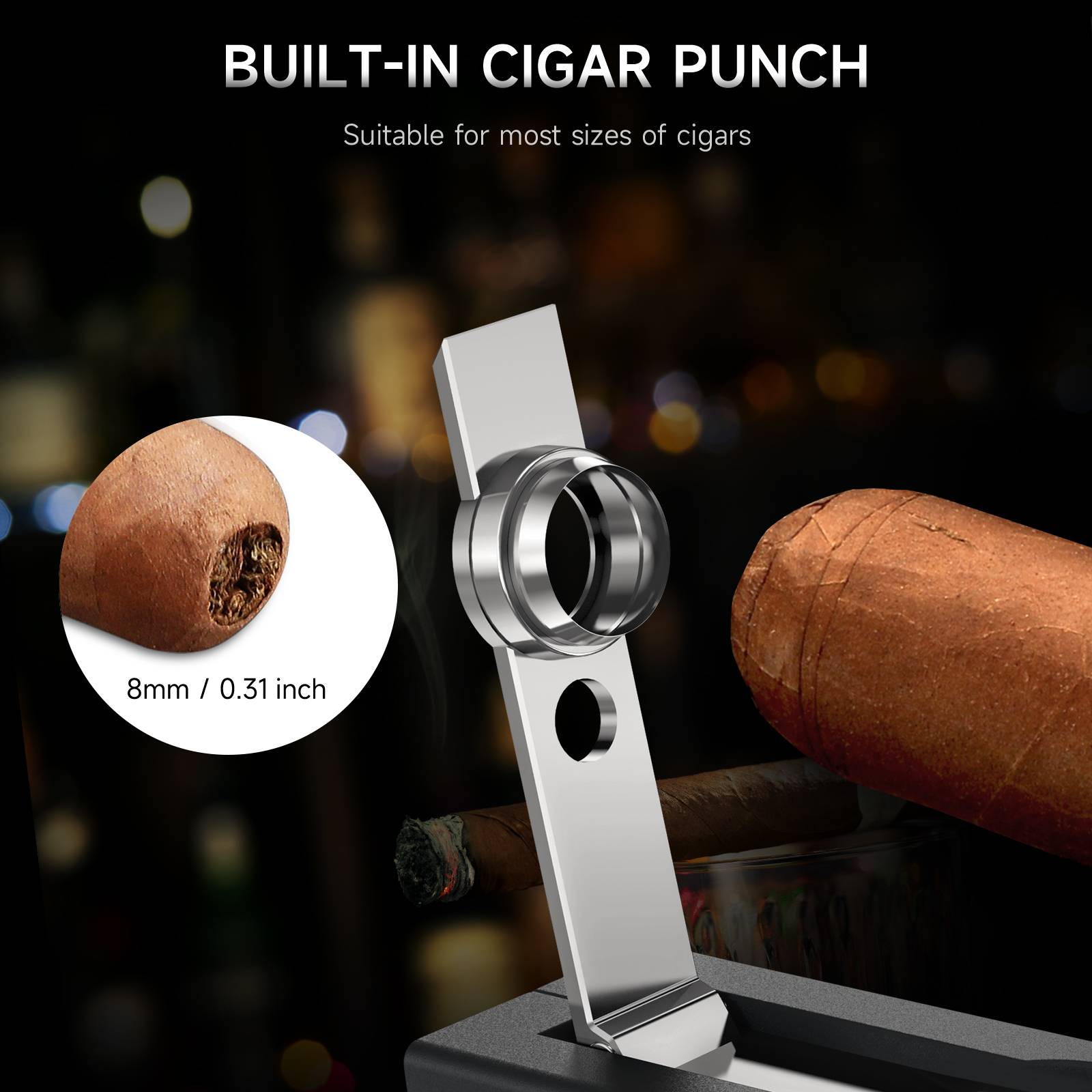 5-in-1 Pipe Lighter — Dual Flame