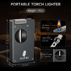 5-in-1 Pipe Lighter — Dual Flame