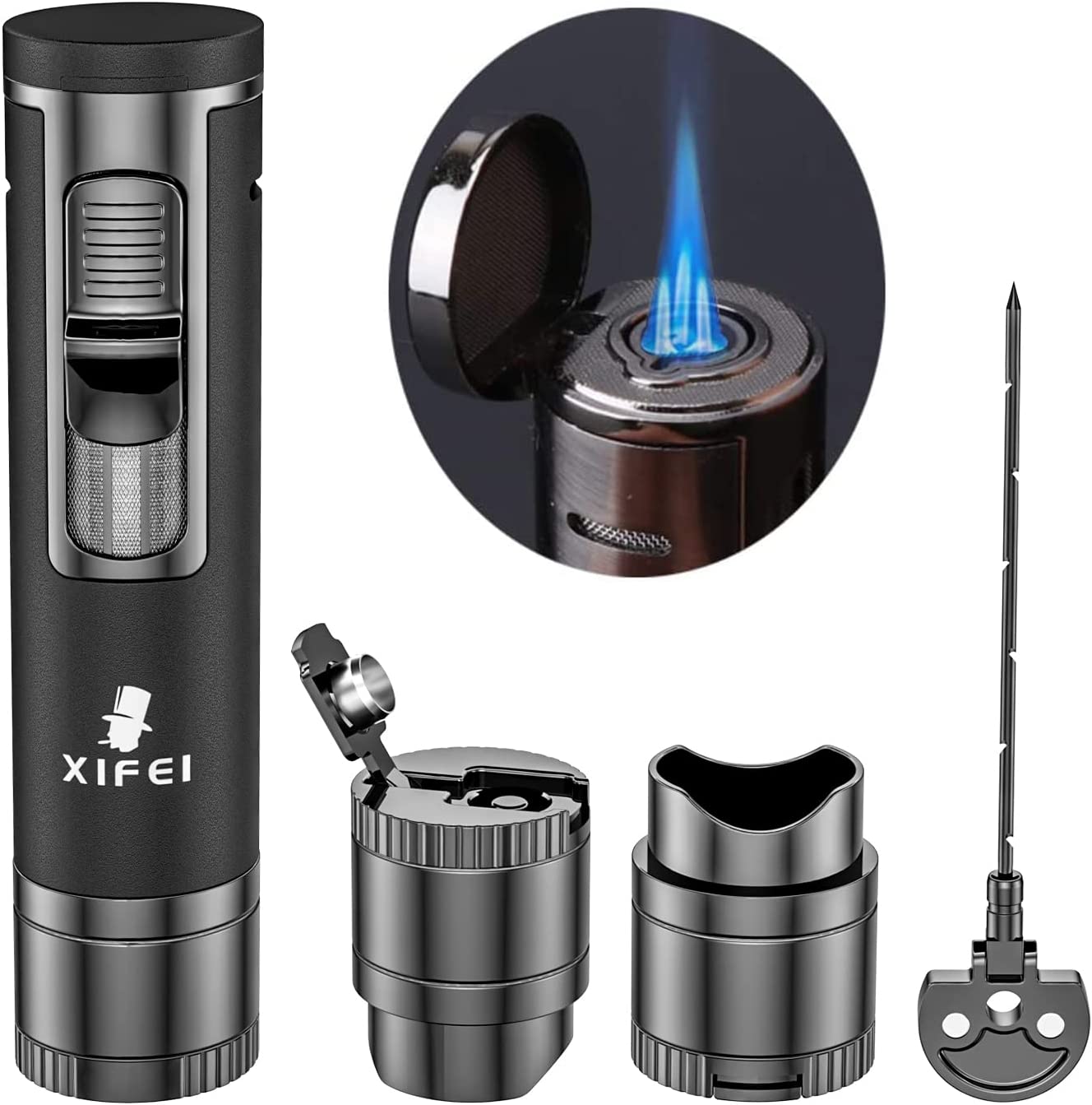 4-in-1 Lighter — Jet Flame