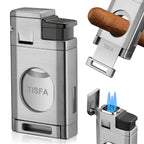 Jet Lighter — Triple Flame + Cutter