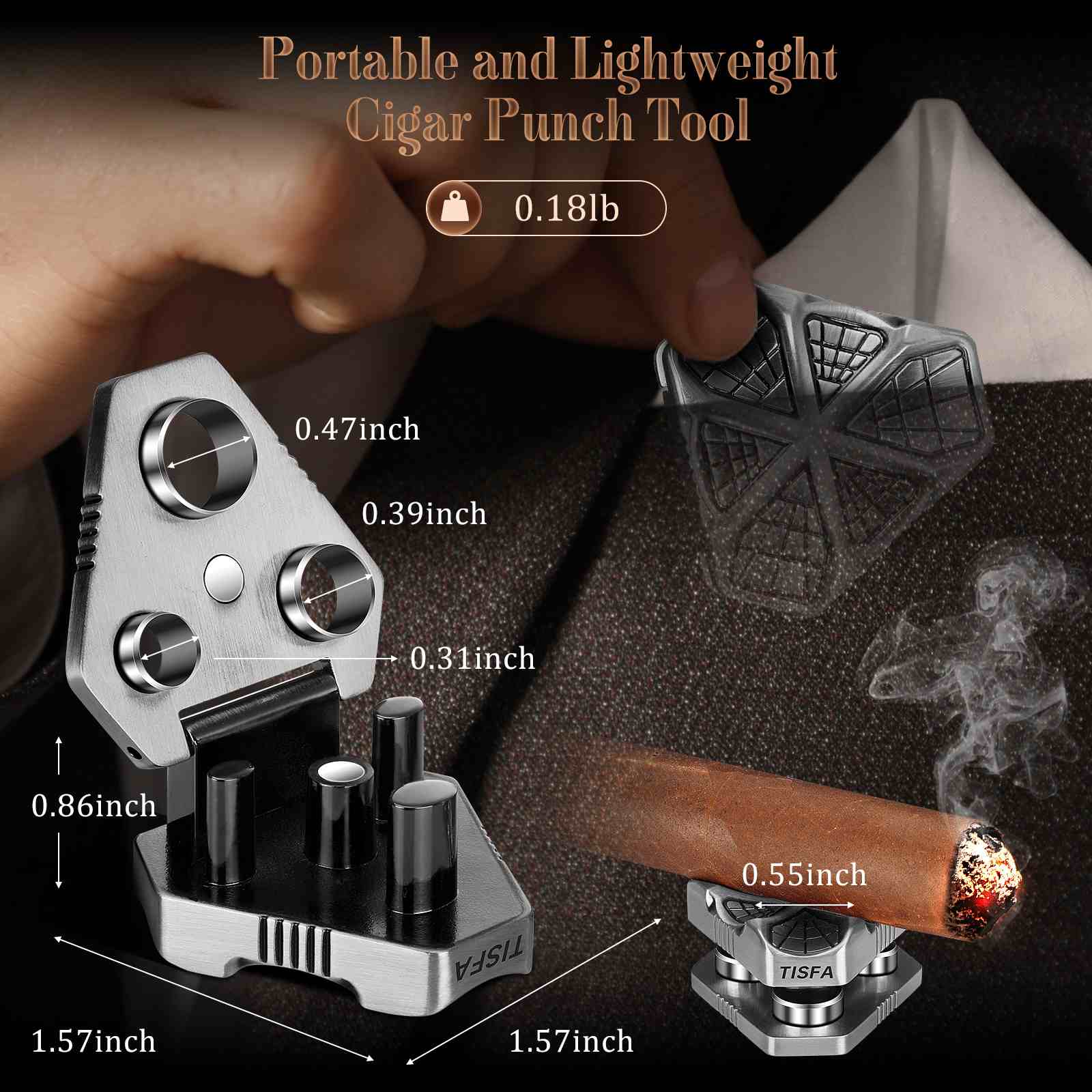 Punch + Stand — Stainless Steel