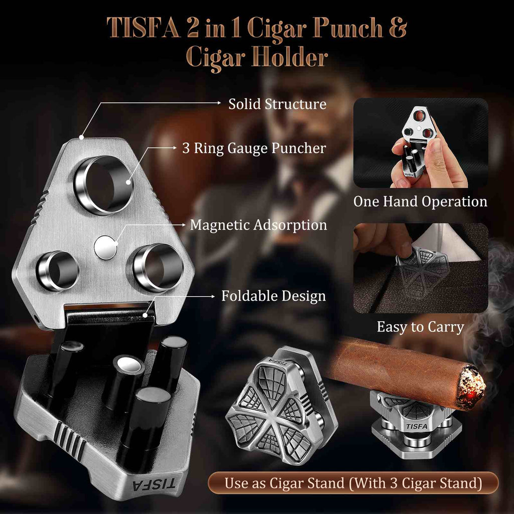 Punch + Stand — Stainless Steel
