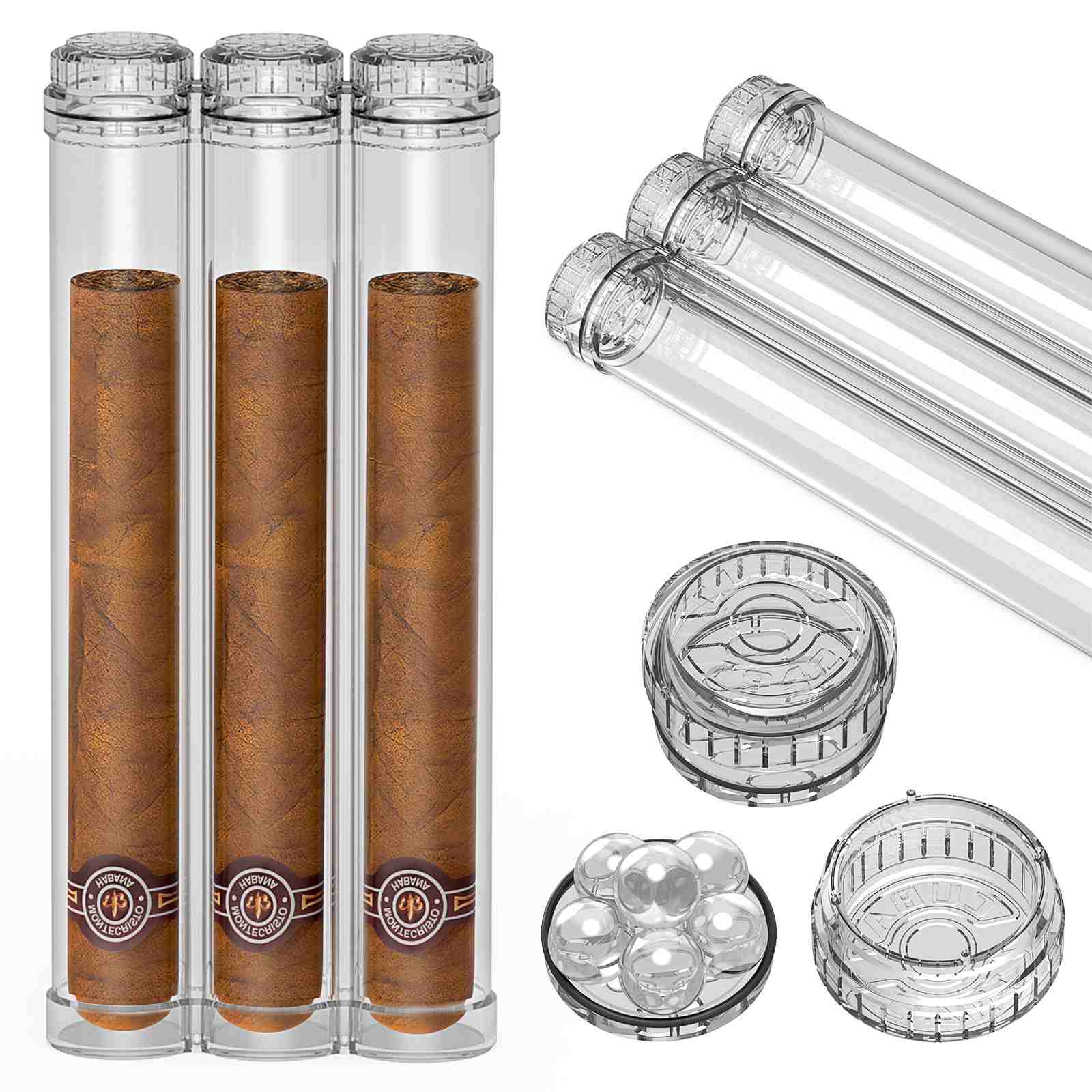 Cigar Tube — 3 Cigars
