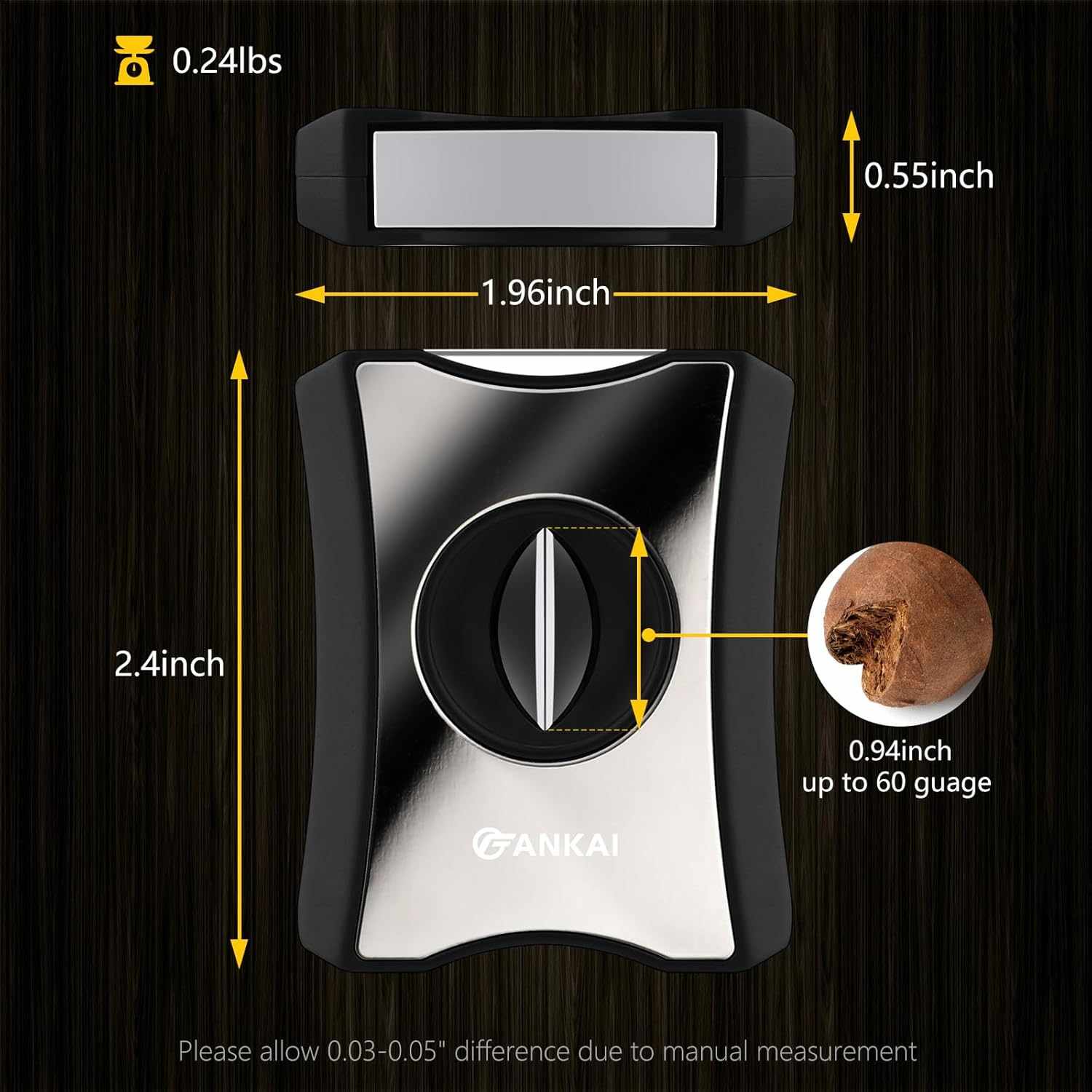 3-in-1 Cutter — V-Cut + Punch + Stand