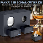 Desktop 2-in-1 Cutter — V-Cut + Straight