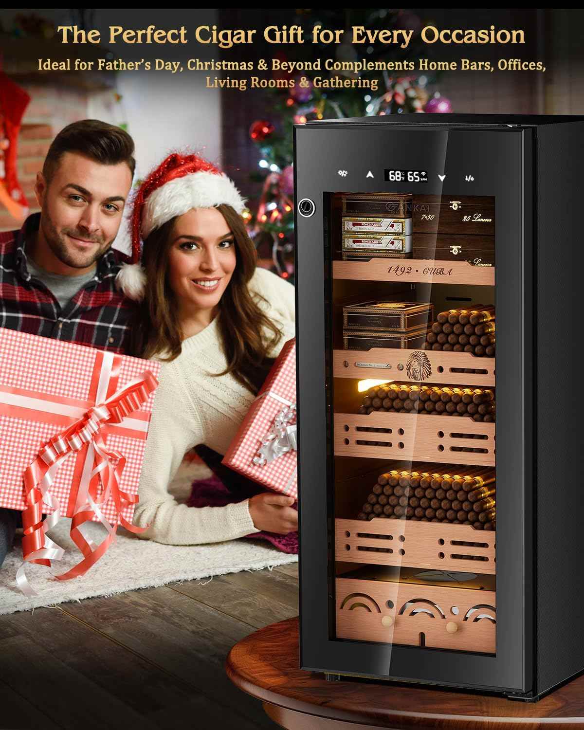 Electric Humidor Cabinet — 900 Count