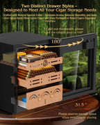 Electric Humidor Cabinet — 300 Count