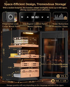Electric Humidor Cabinet — 600 Count