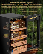 Electric Humidor Cabinet — 600 Count