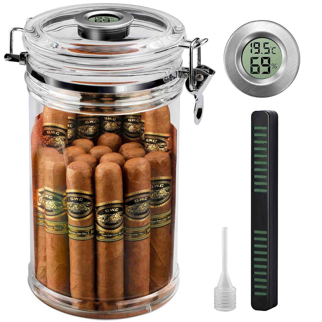 Acrylic Display Humidor — 18 Count