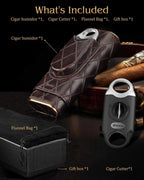 Cigar Travel Case — 2-4 Cigars