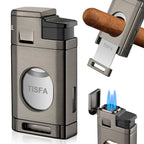 Jet Lighter — Triple Flame + Cutter