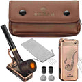 5-in-1 Pipe Lighter + Handmade Pipe Set