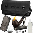 5-in-1 Pipe Lighter + Handmade Pipe Set