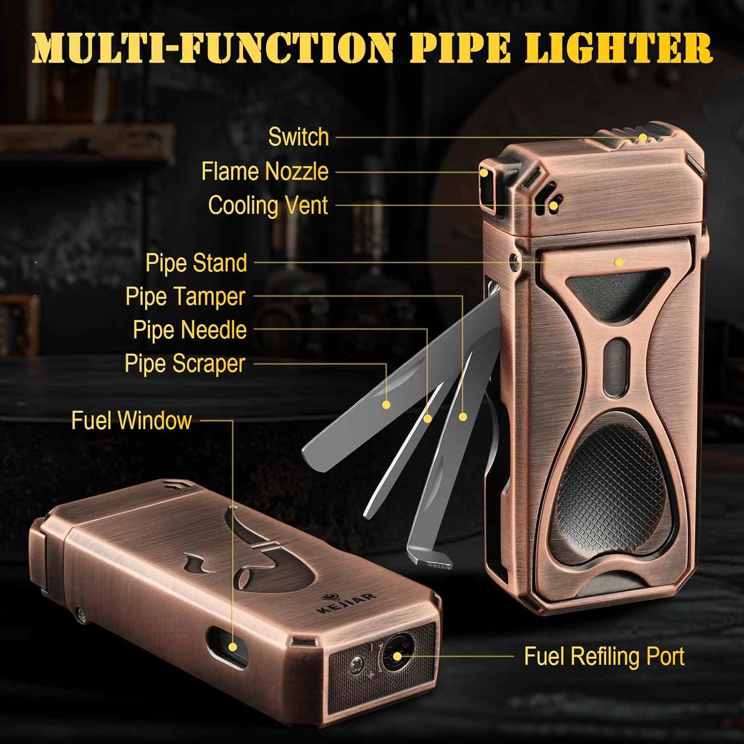 5-in-1 Pipe Lighter (B)