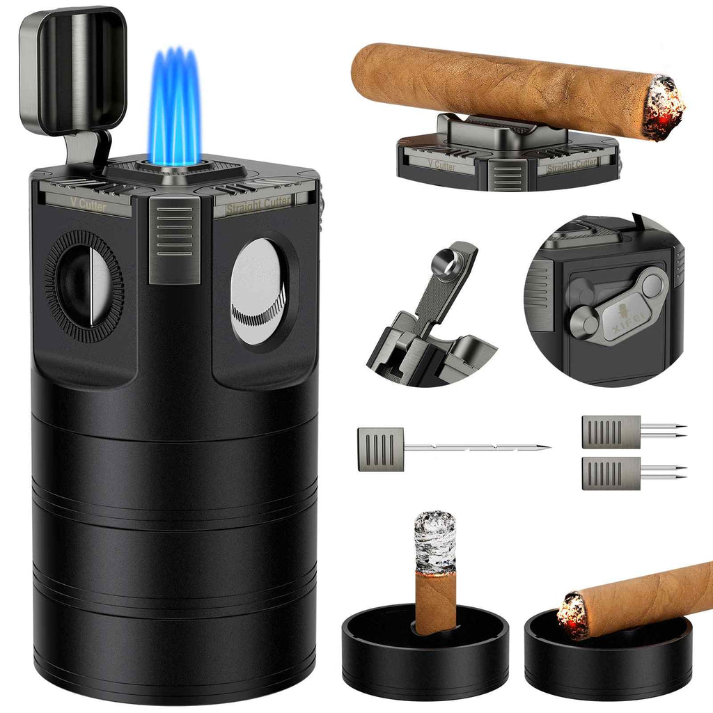 Desktop Cigar Station — 8-in-1