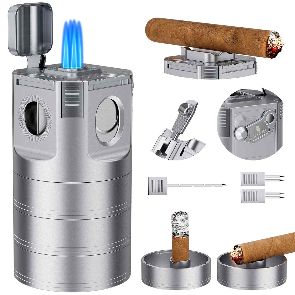 Desktop Cigar Station — 8-in-1