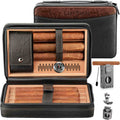Gift Set — Travel Humidor + 5-in-1 Lighter