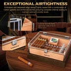 Acrylic Desktop Humidor — 45 Count