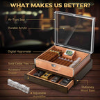 Acrylic Display Humidor — 45 Count