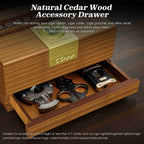 Glass-Top Desktop Humidor — 30 Count (B)