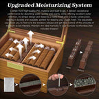 Glass-Top Desktop Humidor — 30 Count (B)
