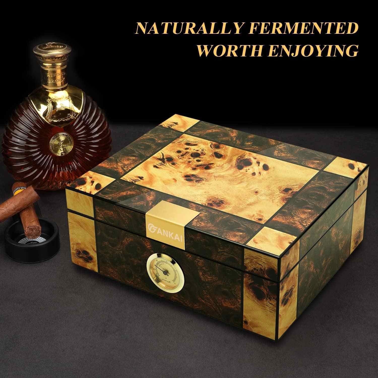 Cedar Desktop Humidor — 60 Count