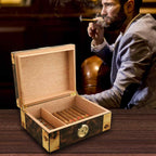 Piano Lacquer Desktop Humidor — 60 Count