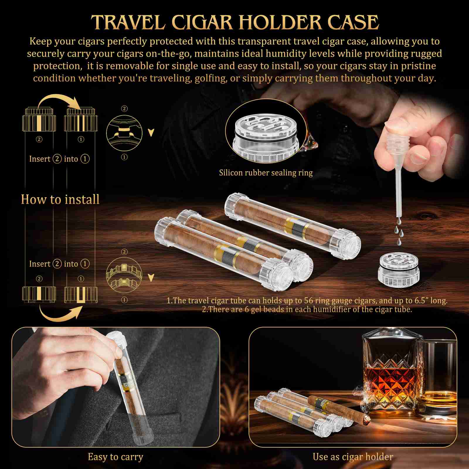 Desktop Humidor — 55 Count
